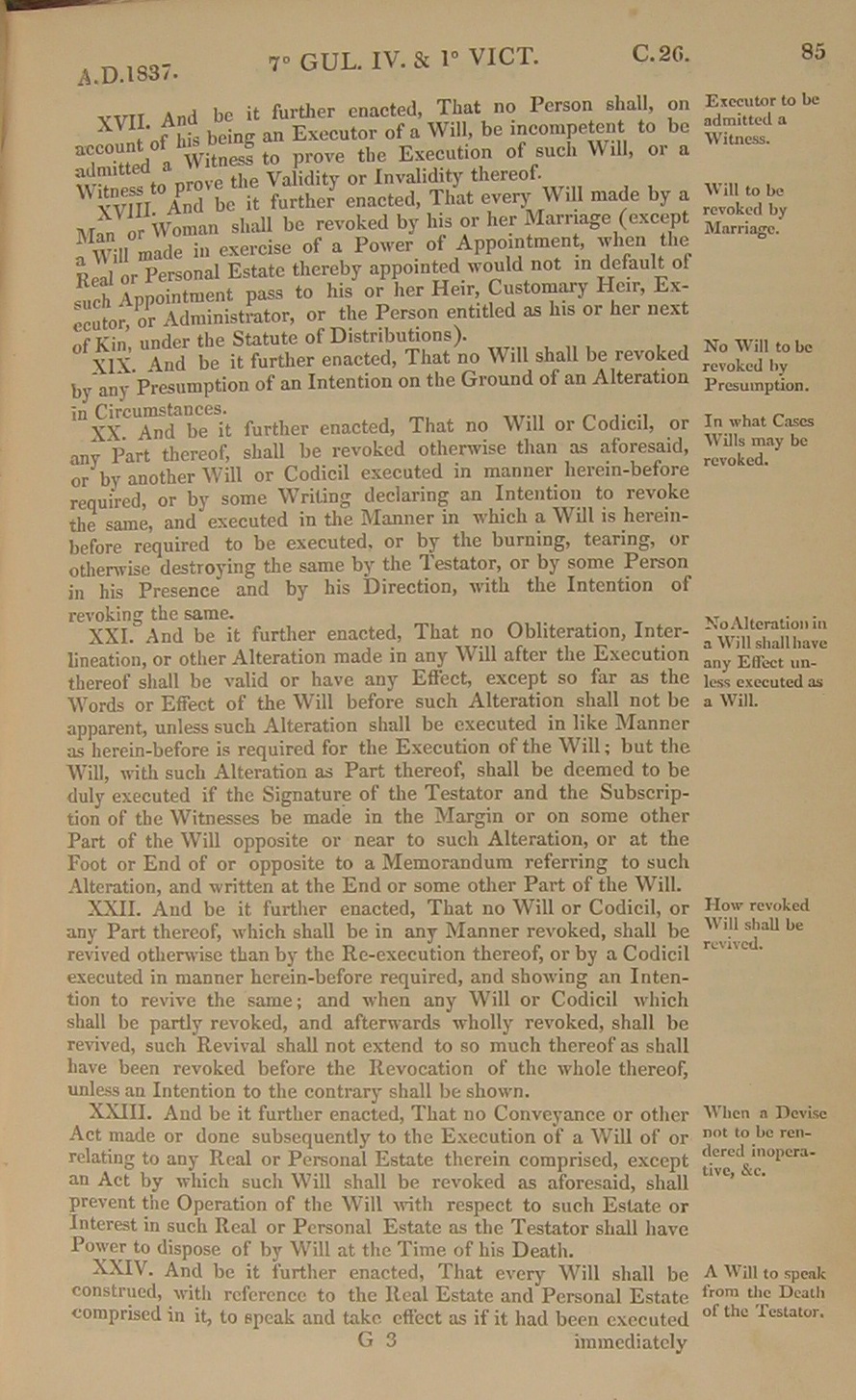 Image of 7 William IV and 1 Victoria I, c. 26 (page 6 of 9). Click for larger image.