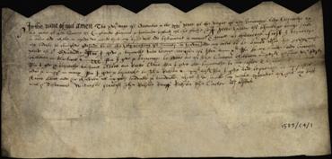 Image of the Will of Peter Carter of Shincliffe. Ref: DPRI/1/1589/C4/1