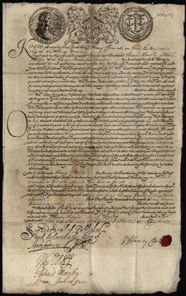 Image of the Will of Henry Clements of North Shields, royal navy mariner. Ref: DPRI/1/1696/C7/1-2