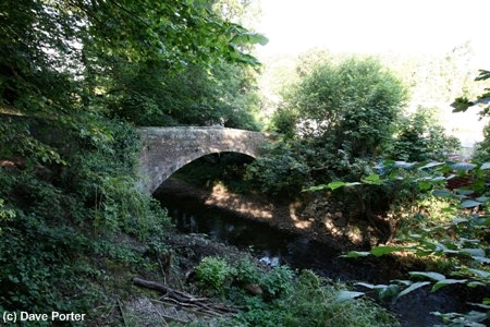 Photograph of the Riding Bridge as it is today. Copyright, Dave Porter.